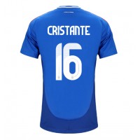 Camiseta Italia Bryan Cristante #16 Primera Equipación Eurocopa 2024 manga corta